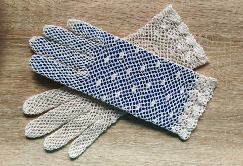 ecru háčkované rukavičky krajka rukavičky crochet háčkovaná krajka lace gloves 