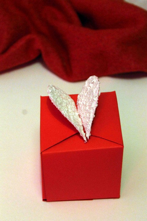 Krabička pro zamilované srdce krabička valentýn zamilované. dekorace 