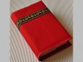 Old Times, červená - obal na knihu
