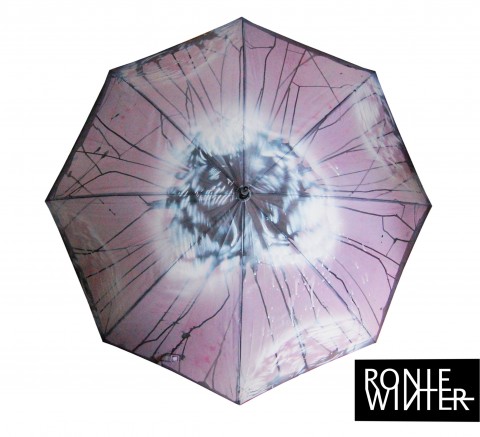 Deštník s autorským potiskem 