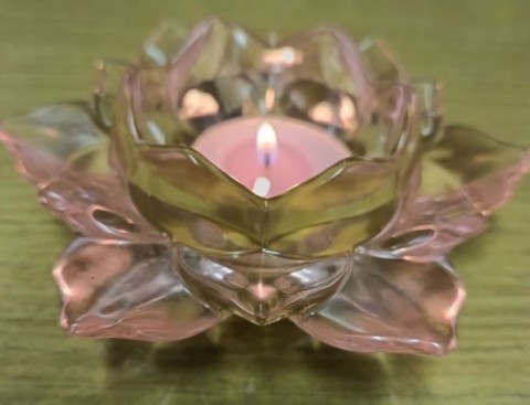 Svícen Lotosový květ svícen svíčka svíčky svícny 