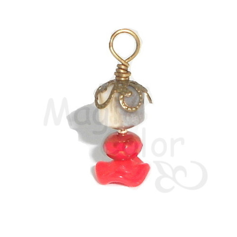 Přívěsek, Amulet, Světýlko - achát 