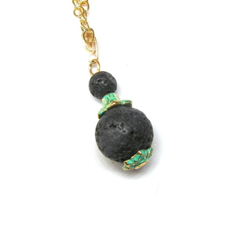 Antik Green Bublinka ( přívěsek ) 