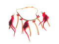Twist Feather Red