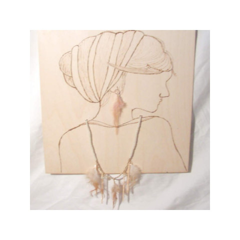 Twist Feather Beige 