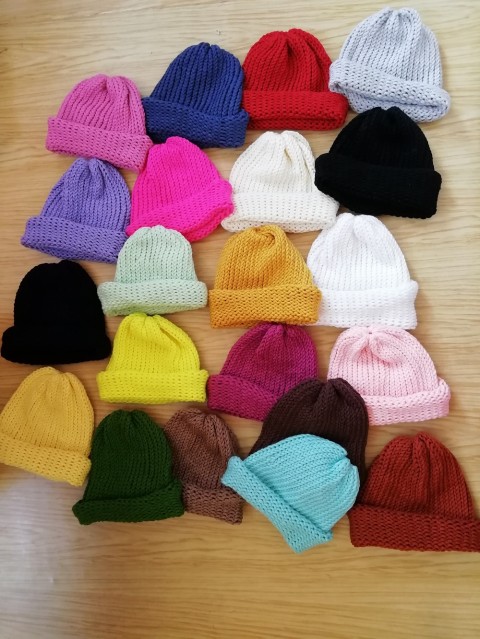Pletené čepice 2v1 (různé barvy) dárek zima žena zimní teplá muž 