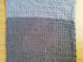Měkká pletená deka puffy  (šedá)