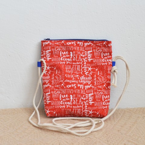 Kabelka Sea kabelka taška malá cestovní námořnická móda crossbody 