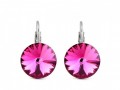 Rivolky Swarovski fuchsia