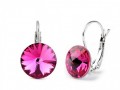 Rivolky Swarovski fuchsia