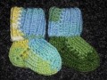 duhované kojenecké ponožky