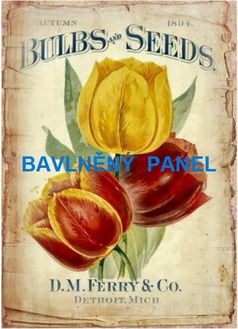 Bavlněný panel - vel. A5 - 164-320 