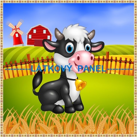 Bavlněná látka - 15 x 15 cm-194 -1 patchwork bavlna šití dětské látka zvířátka bavlněná advent kalendář 