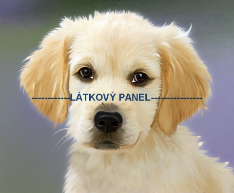 Bavlněná látka - 20 x 15 cm - PS3 pes patchwork bavlna šití látka psi zvířátka bavlněná 