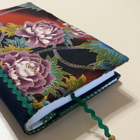 Obal na knihu s květy rostoucí obal na knihu 