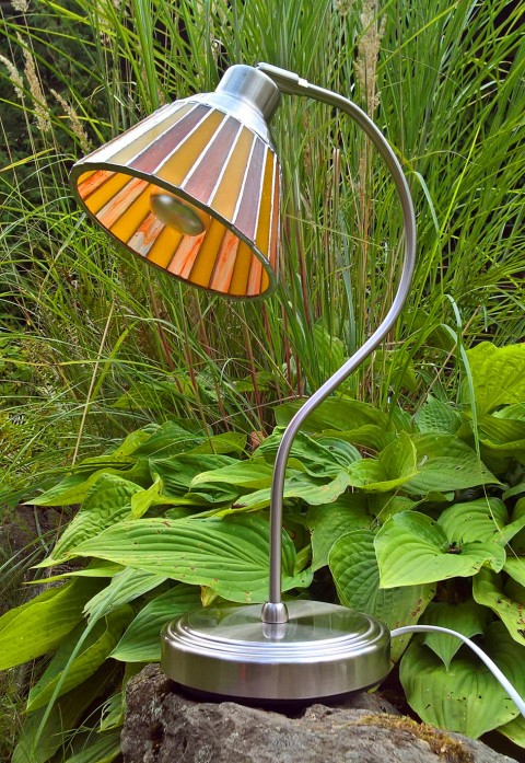 Lampa Simple Beauty sklo lampa osvětlení tiffany 