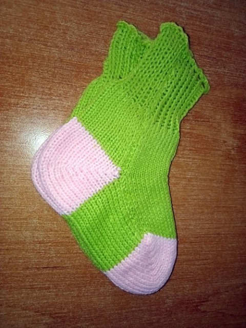ponožky na nožky-4 dárek děti ponožky nohy teplé ruční práce na spaní dospělé 