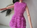 Pletený komplet pro Barbie