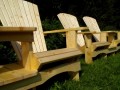 Zahradní relaxační lavice