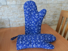 Látkový košík - s puntíky