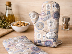 Látkový košík - s puntíky