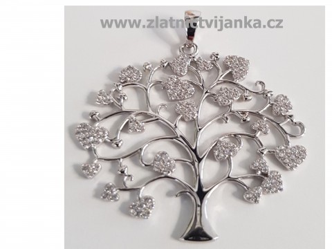 Stříbrný přívěšek STROM ŽIVOTA přívěšek stříbro strom života 