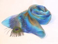 Šála Jako sklenka červeného II.