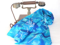 Šála Jako sklenka červeného II.