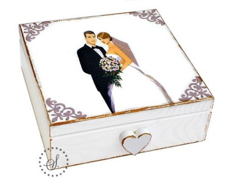 SVATEBNÍ KRABIČKA - POKLADNIČKA svatba svatební truhlička svatební krabička svatební pokladnička 