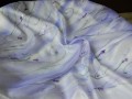 Lavanda - hedvábný šátek 75x75cm