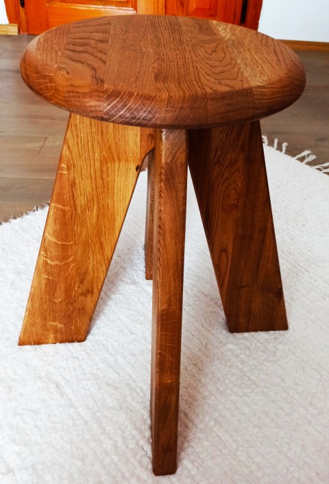 Dubová židlička originál dubové masiv židle 