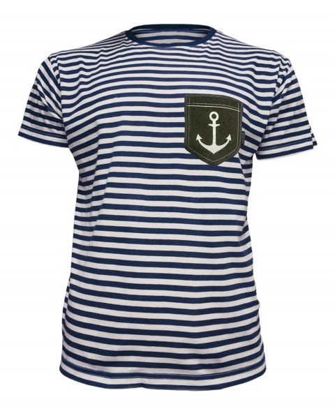 Námořník - velikost XL triko pruhy kotva tričko potisk námořník sítotisk pánské 