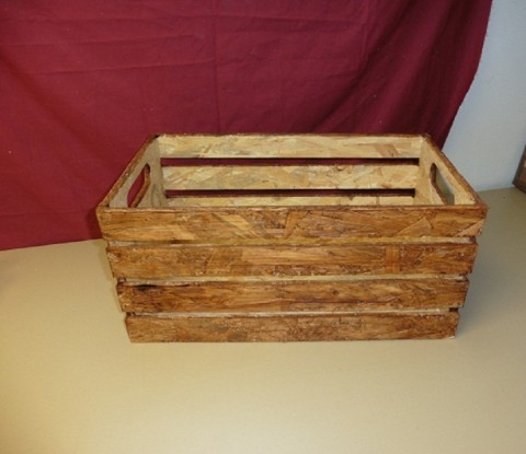 Dřevěná bedna krabice bedna bedýnky 