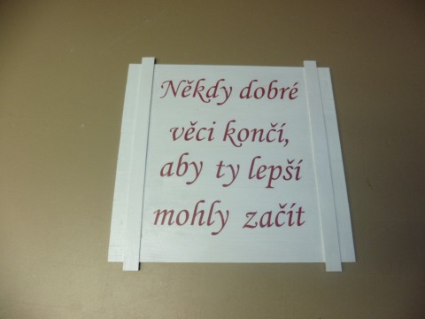 Cedule, deska  -  dekorace, citáty citáty cedule 