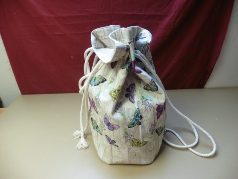 Batůžek s výztuhou taška nákupní bez igelitky nenosím igelitky 