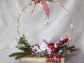 Vánoční dekorace - kruh