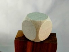 Kostky dřevěné-50 ks - obroušené
