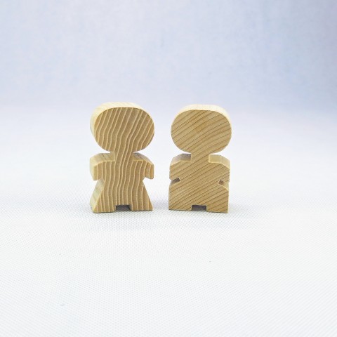 BOLÍK - dřevěný panáček dřevo děti hračka figurka panáček bolík 
