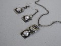 Noční perly - souprava šperků