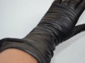 Luxusní dlouhé rukavice - kožené
