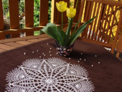 Jako na obláčku....