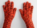 Ručně pletené rukavice