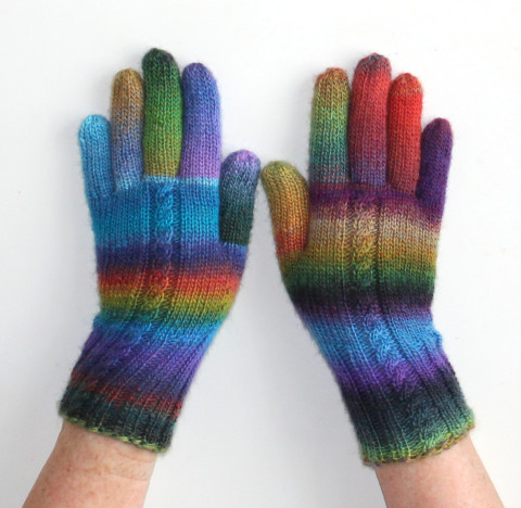 Rukavice Karneval merino zelená modrá oranžová barevné fialová růžová pletené žlutá šedá jemné pink rukavice merino pastelové pastely prstové ivka 