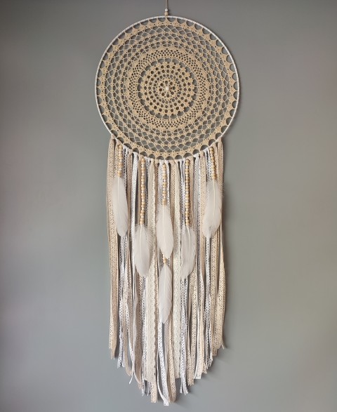 Lapač zlých snů 40 x 110 cm svatební sen lovec indián indiánský snění nad postel boho dream lapač dreamcatcher lovci lapač snů do ložnice lapače lapače snů do pracovny dreamcatchers 