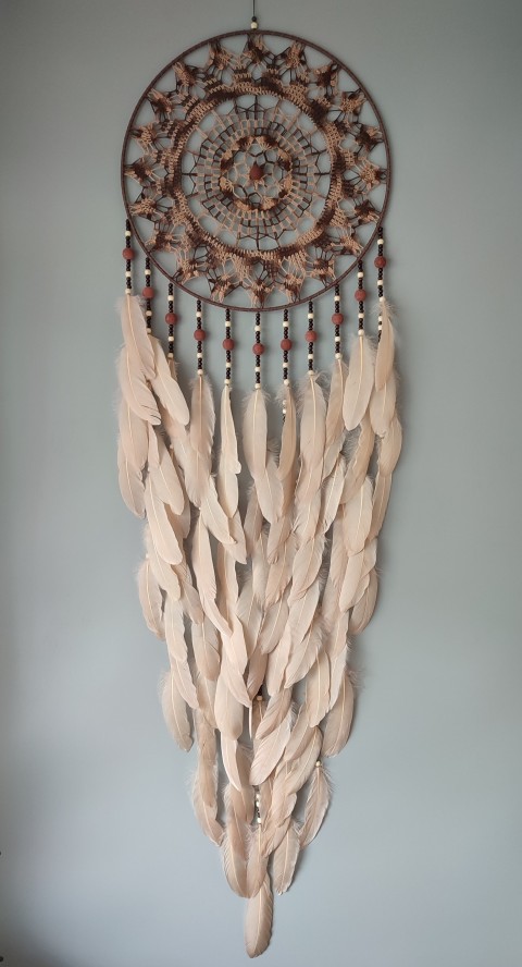 MAXI lapač snů 45 x 165 cm svatební sen lovec indián indiánský snění nad postel boho dream lapač dreamcatcher lovci lapač snů do ložnice lapače lapače snů do pracovny dreamcatchers 