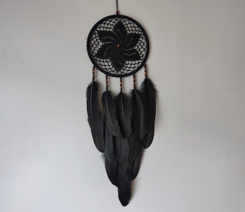 Lapač zlých snů 20 x 65 cm indián indiánský nad postel strážce boho dream lapač dreamcatcher lapač snů do ložnice 