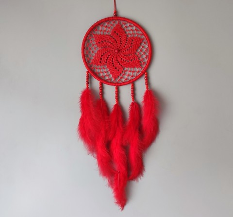 Lapač zlých snů 20 x 60 cm indián indiánský nad postel strážce boho dream lapač dreamcatcher lapač snů do ložnice 