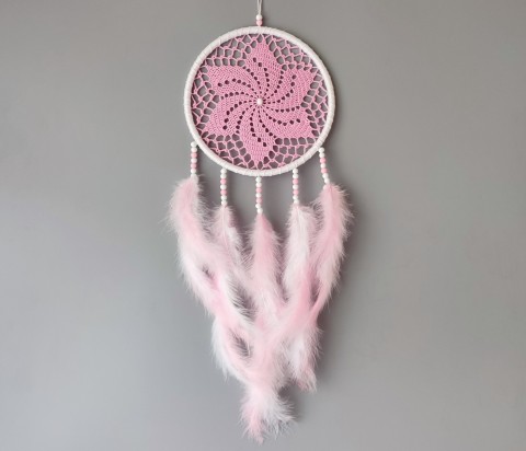 Lapač zlých snů 20 x 60 cm indián indiánský nad postel strážce boho dream lapač dreamcatcher lapač snů do ložnice 