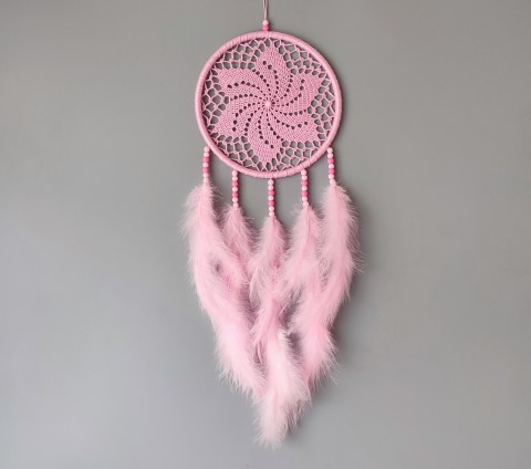 Lapač zlých snů 20 x 60 cm indián indiánský nad postel strážce boho dream lapač dreamcatcher lapač snů do ložnice 