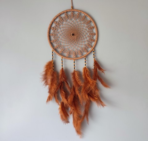 Lapač zlých snů 24 x 65 cm indián indiánský nad postel strážce boho dream lapač dreamcatcher lapač snů do ložnice 